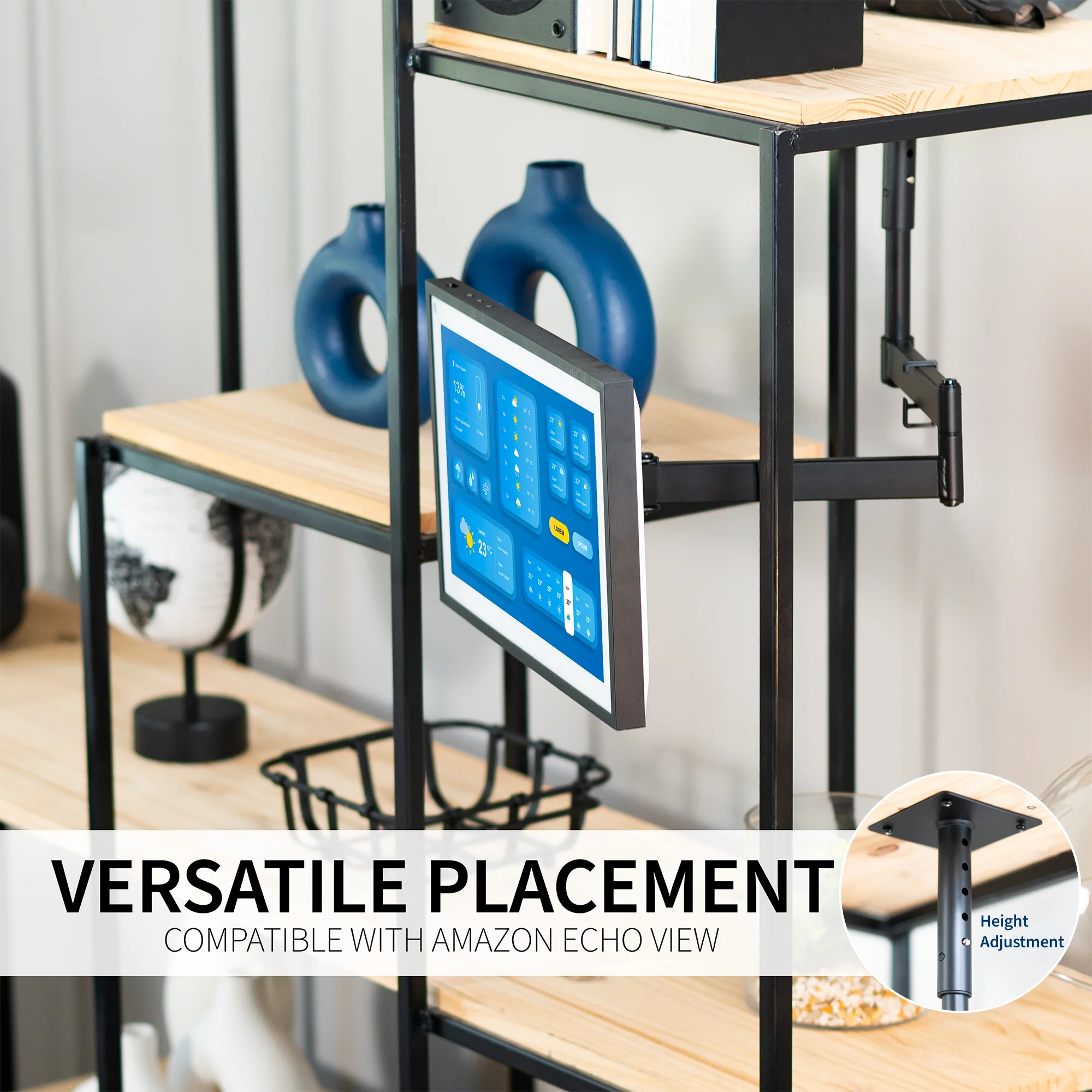 Under Cabinet Articulating Single 13" to 27" Monitor/TV Mount - Image 14