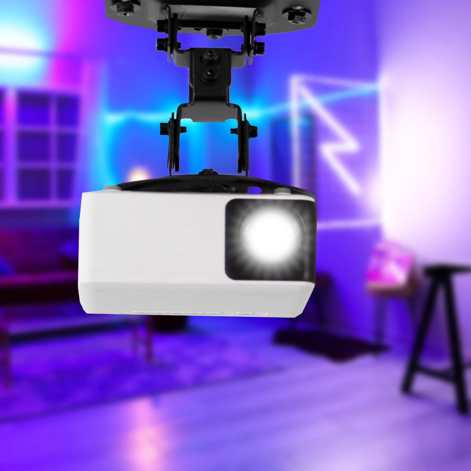 Adjustable Ceiling Mount for Regular and Mini Projectors - Image 9
