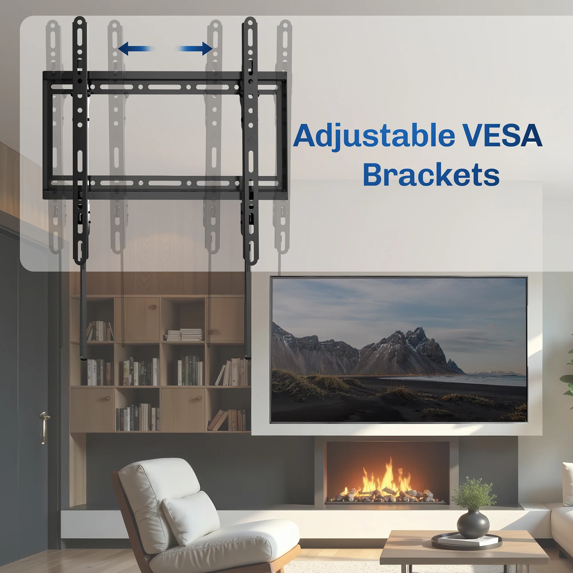 Wall Mount for 32" to 75" TVs - Image 9