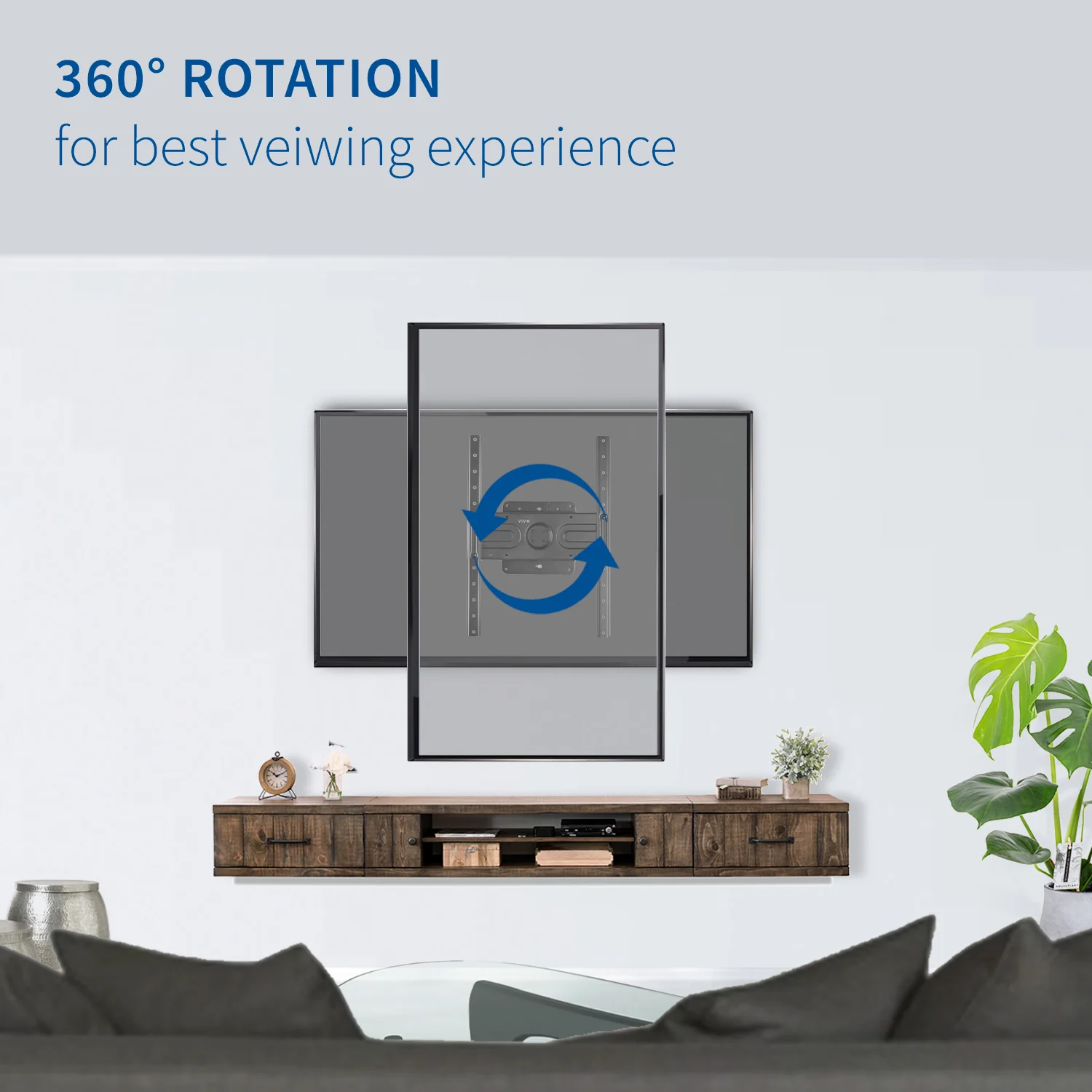 Rotating Wall Mount for 37" to 80" TVs - Image 7