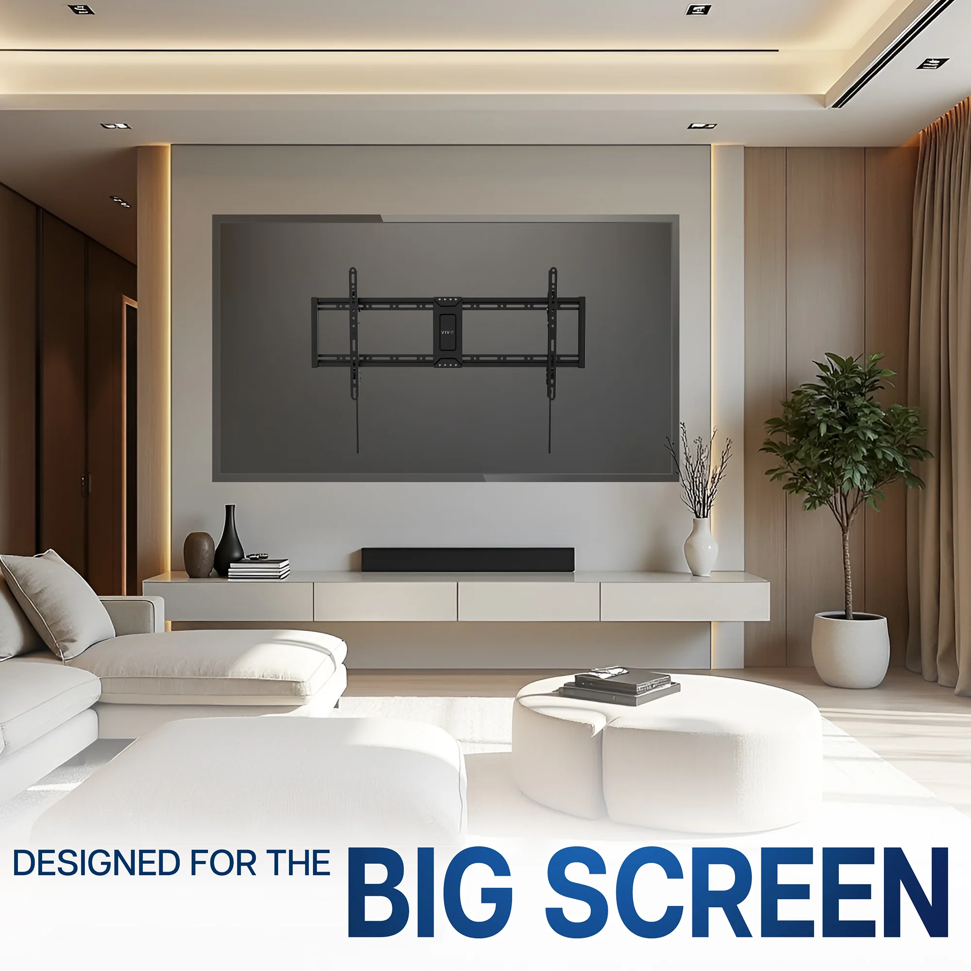 Extra Large Tilting Wall Mount for 43” to 100” TVs - Image 7