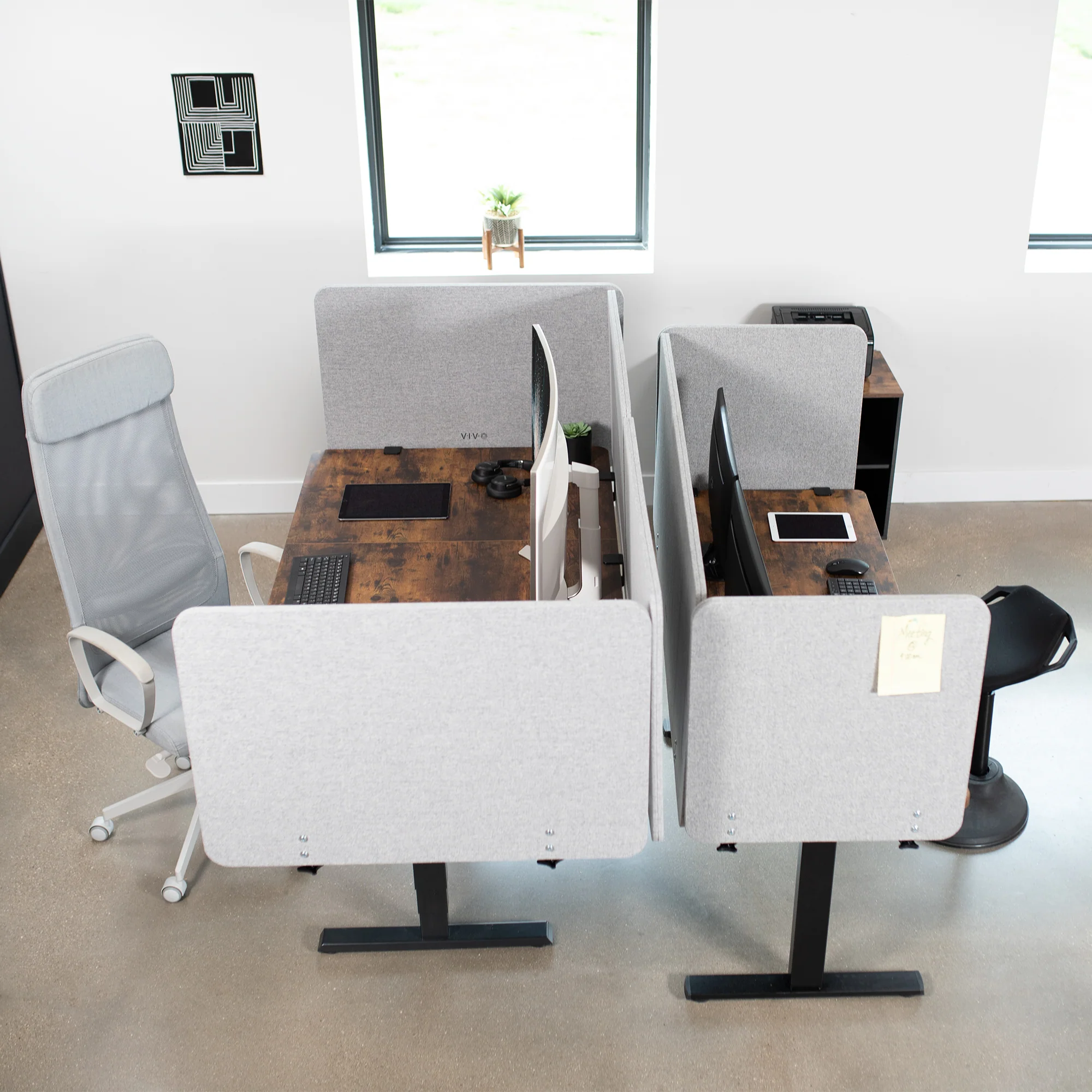 Clamp-on/Screw-on Desk Privacy Panel - Image 25