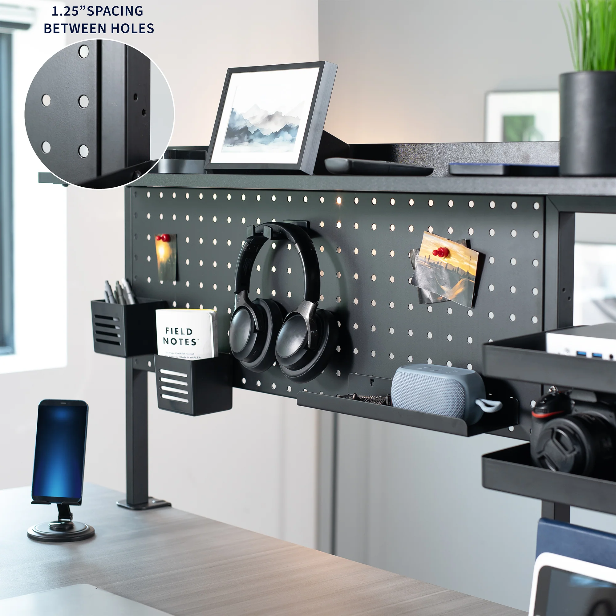 Clamp-on Multi-Purpose Pegboard Organizer - Image 7