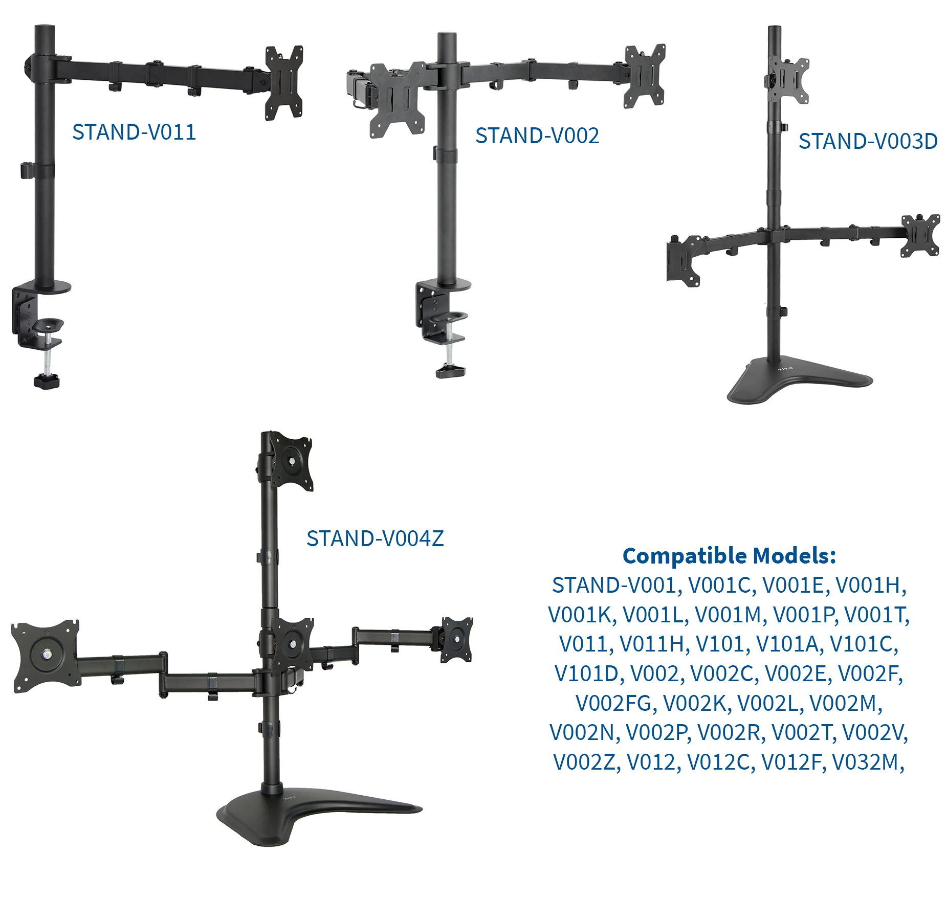 Dual Monitor Arm for Desk Stand - Image 3