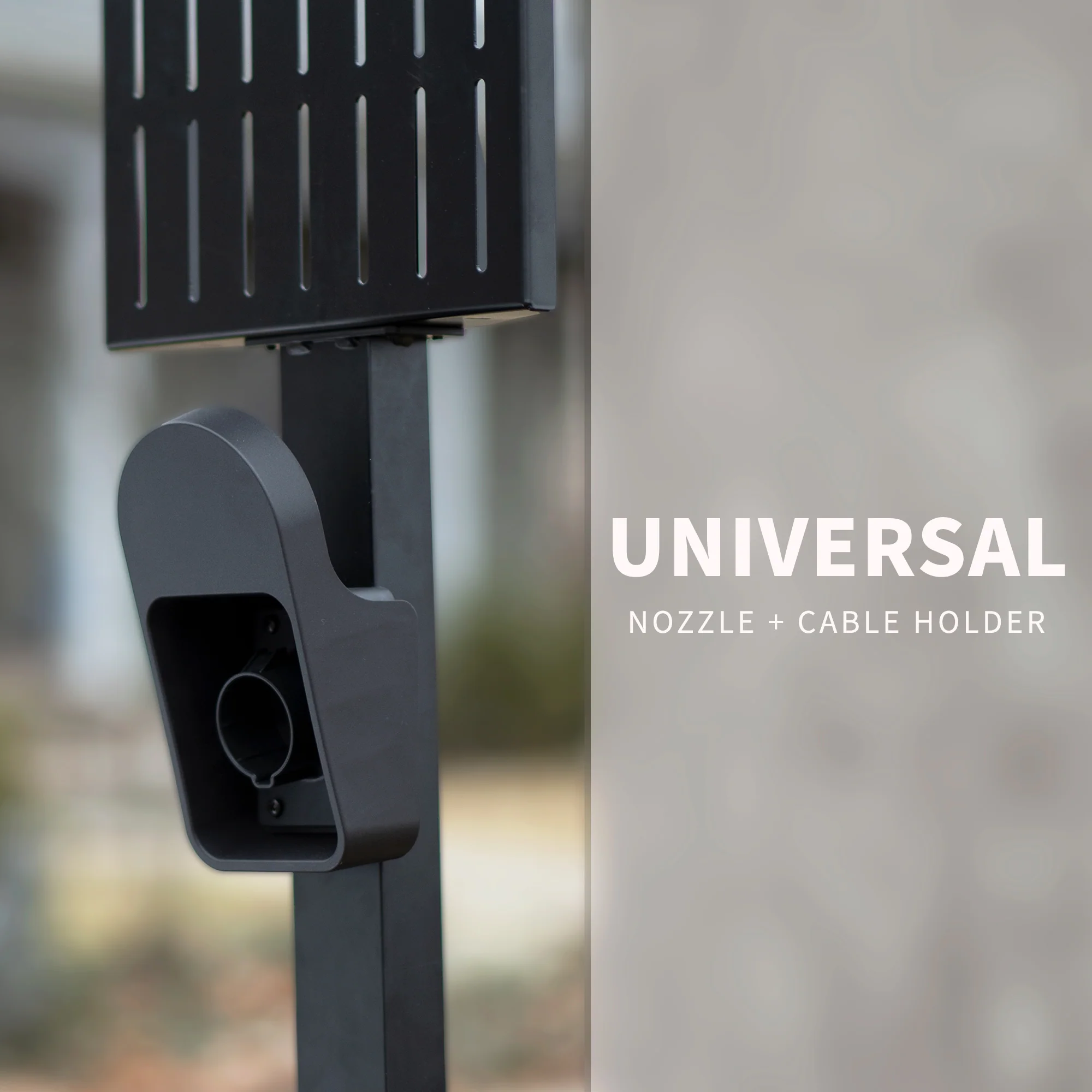 Black EV Charging Stand - Image 5