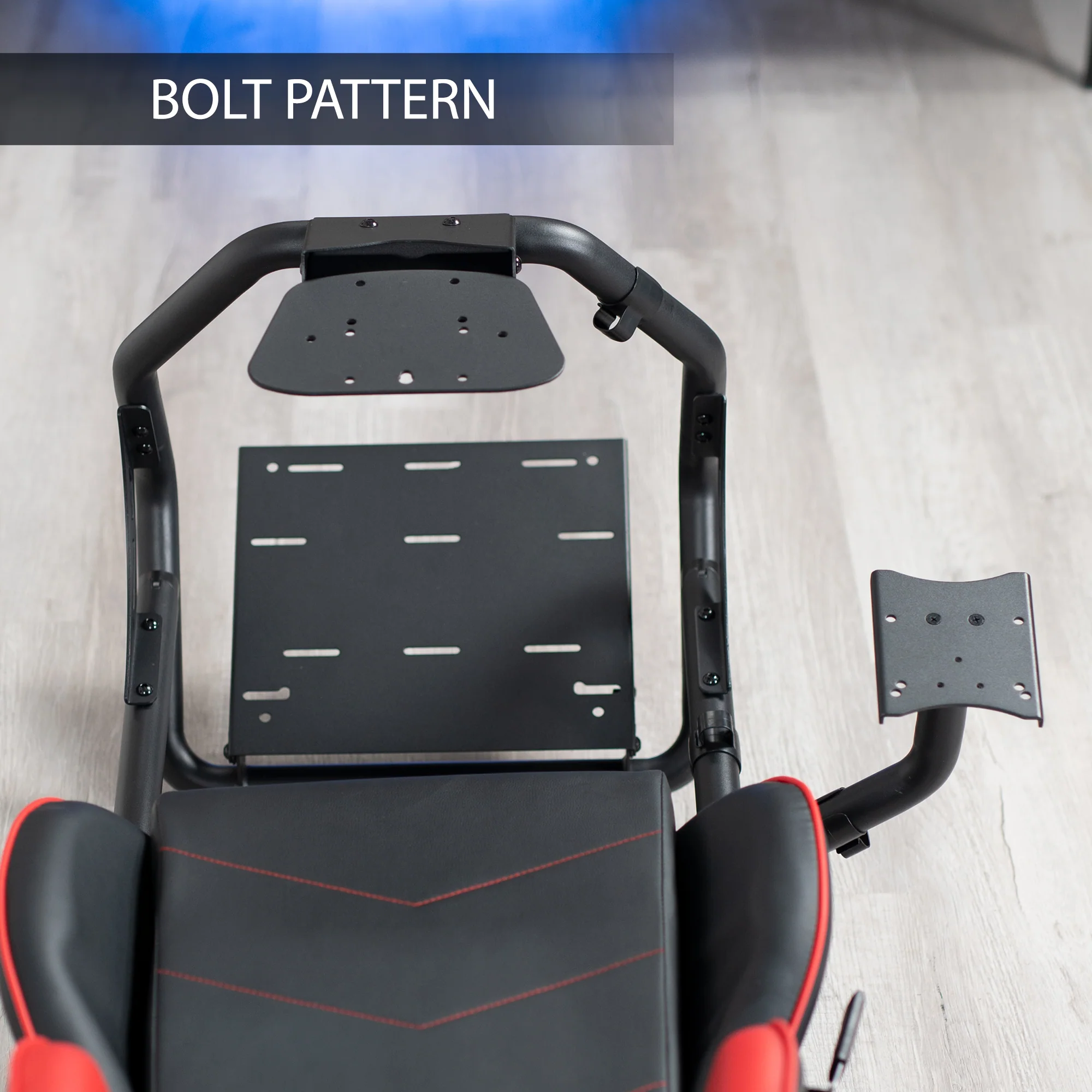 Racing Simulator Cockpit with Shelf Kit - Image 10