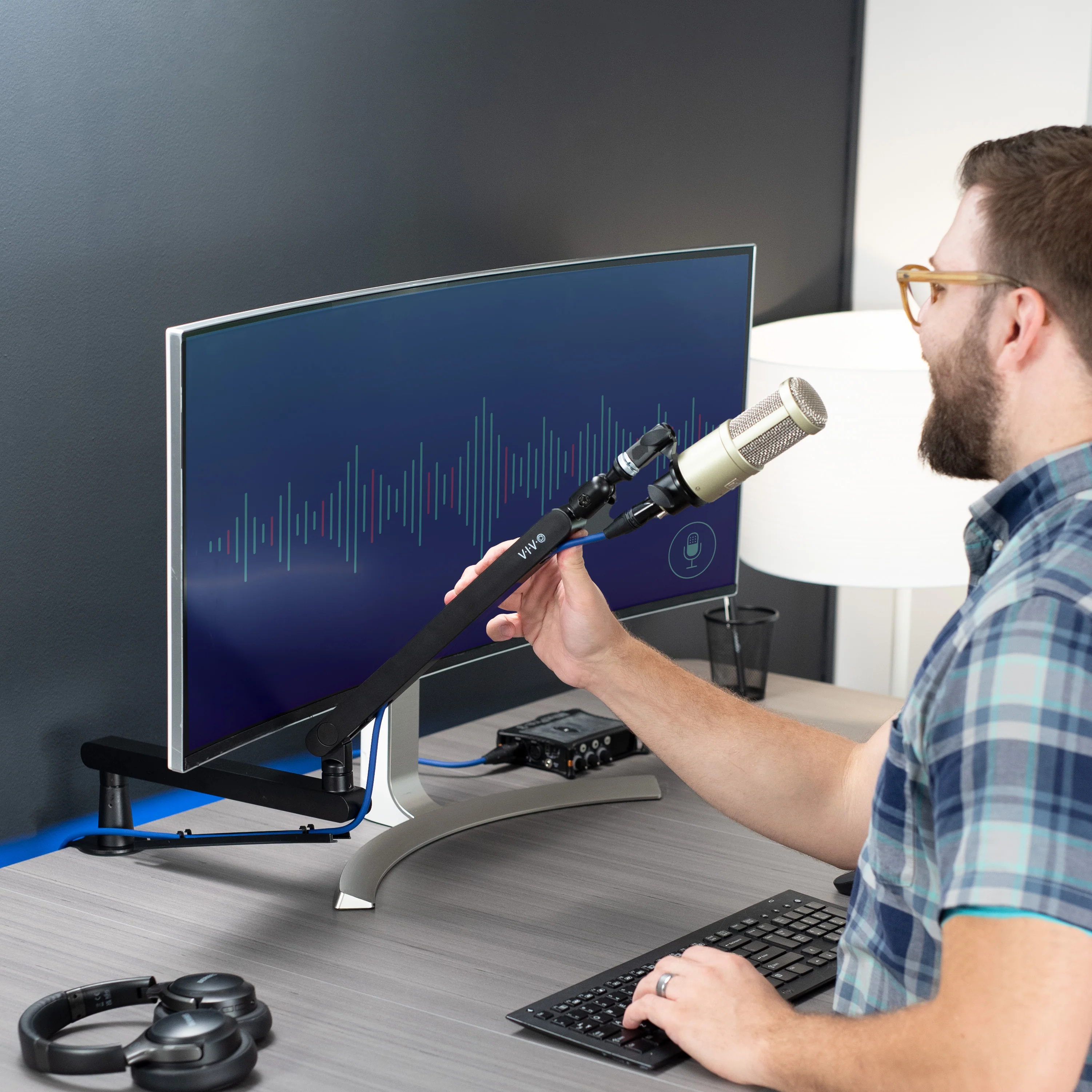 Low Height Microphone Desk Mount - Image 7