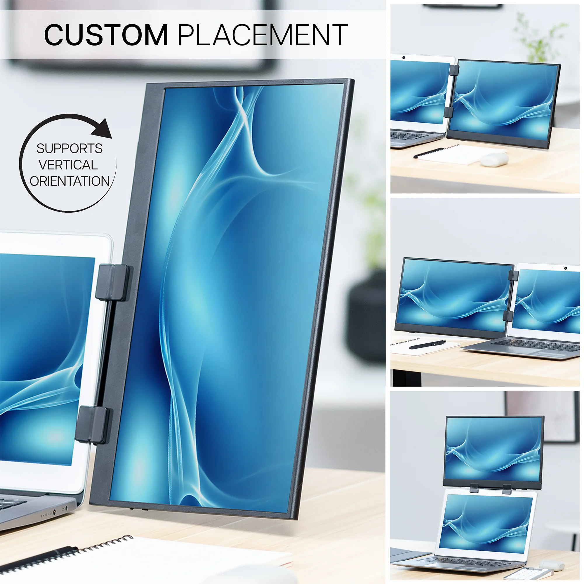 Portable Monitor Laptop Extension Holder - Image 3