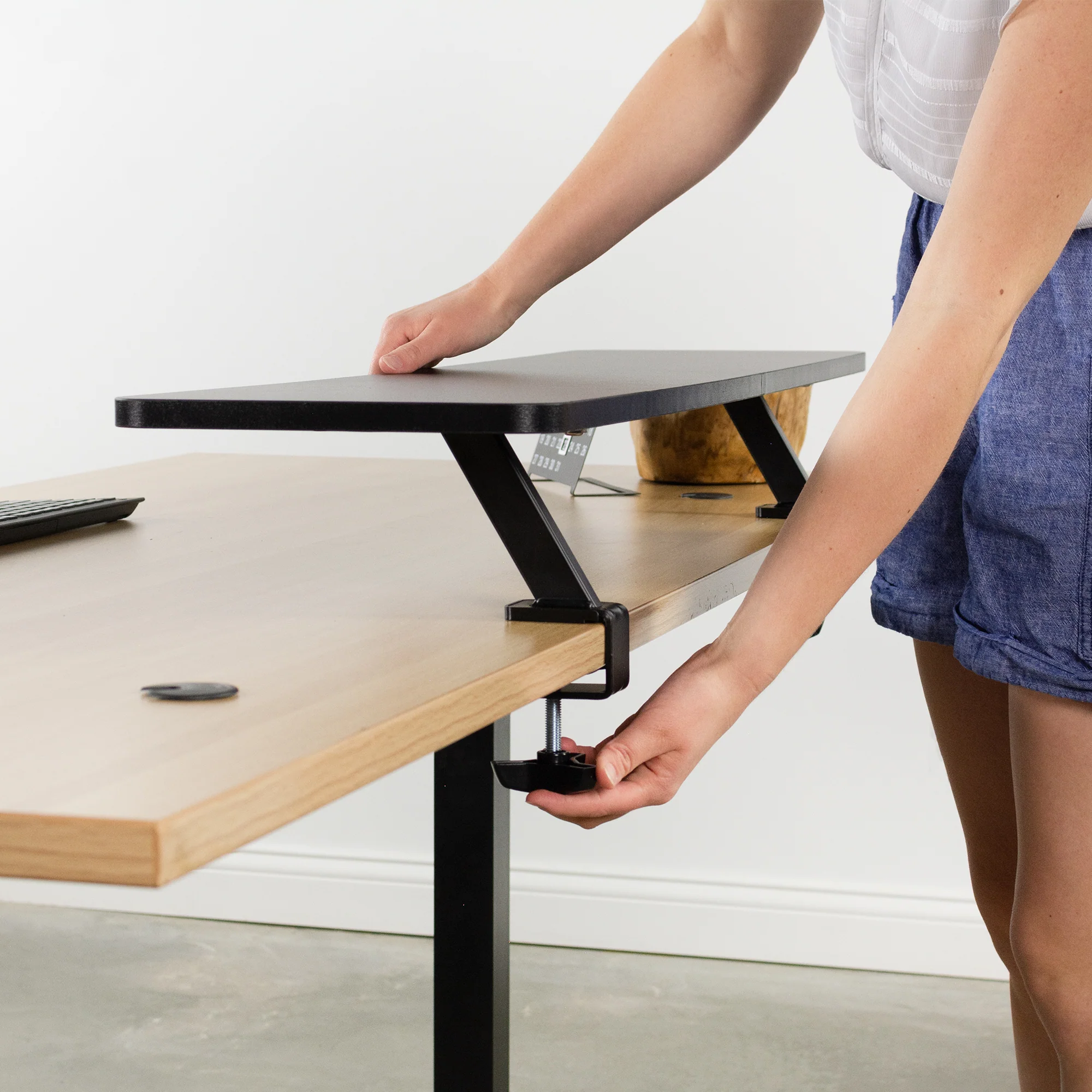 Clamp-on Monitor Riser Shelf - Image 9