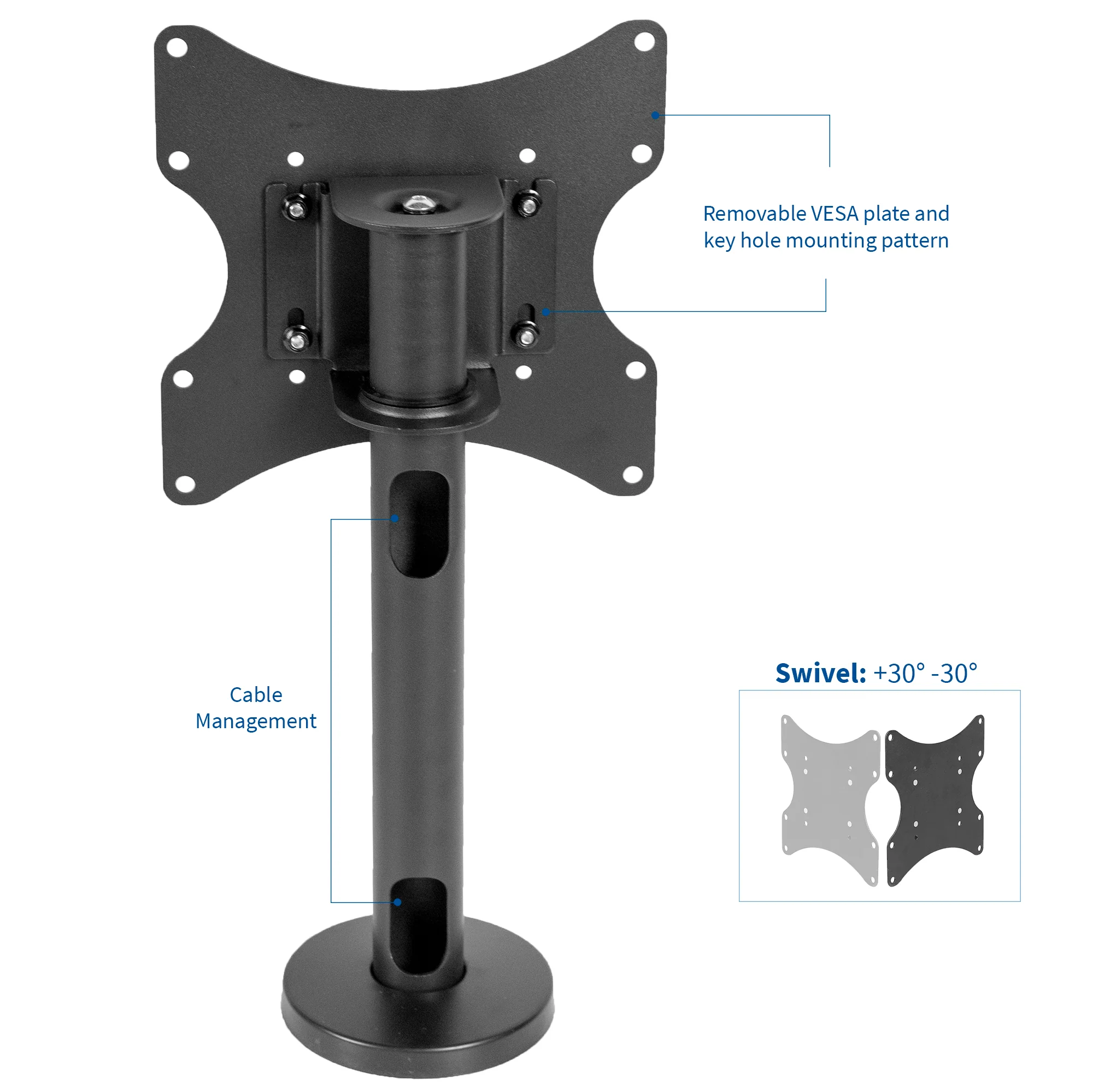 Bolt-Down Mount for 23" to 43" TVs - Image 4