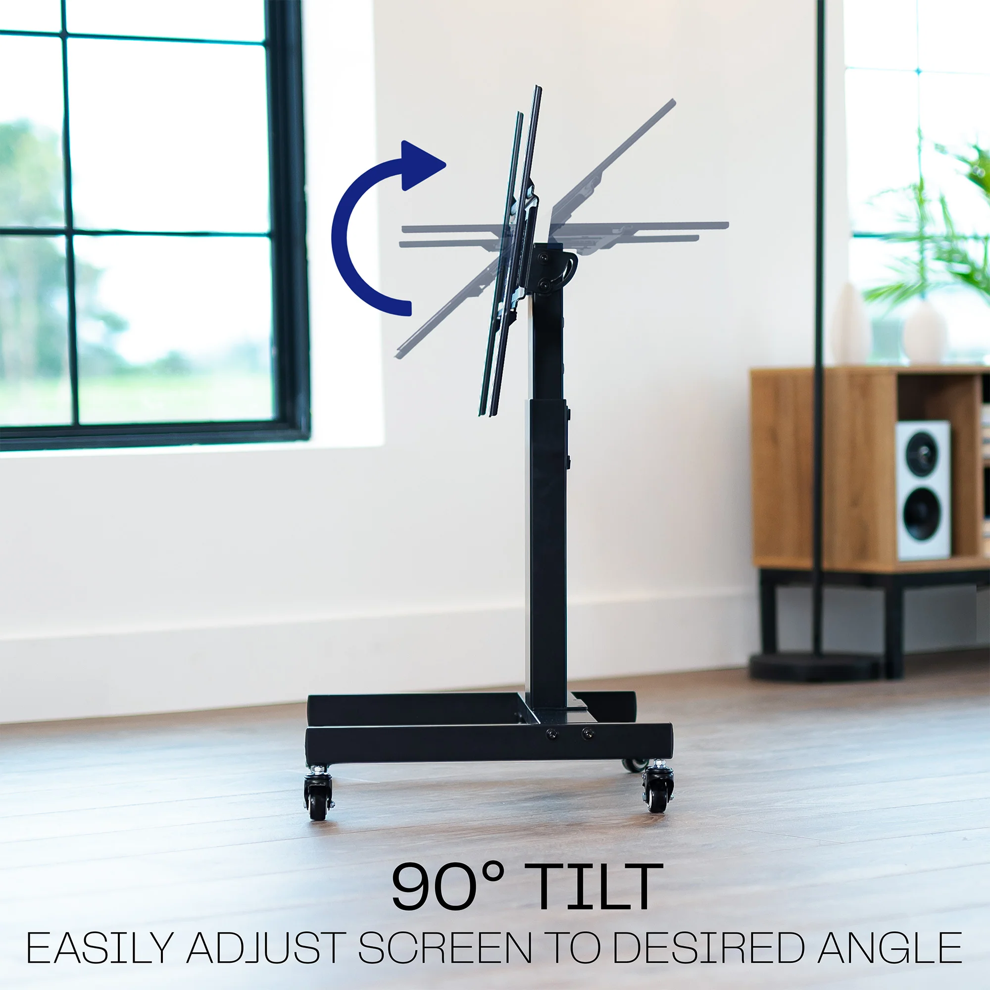 Low Height TV Cart for 32” to 75” Screens - Image 6