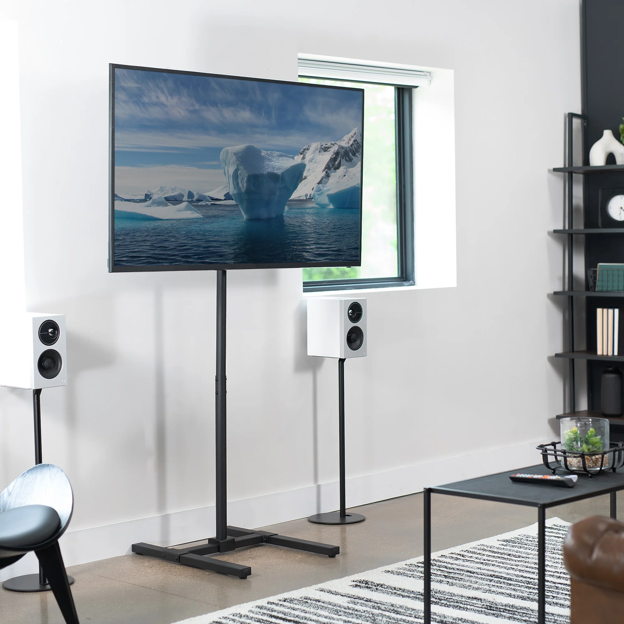 TV Stand for Treadmills & Ellipticals - Up to 65" Screens - Image 9