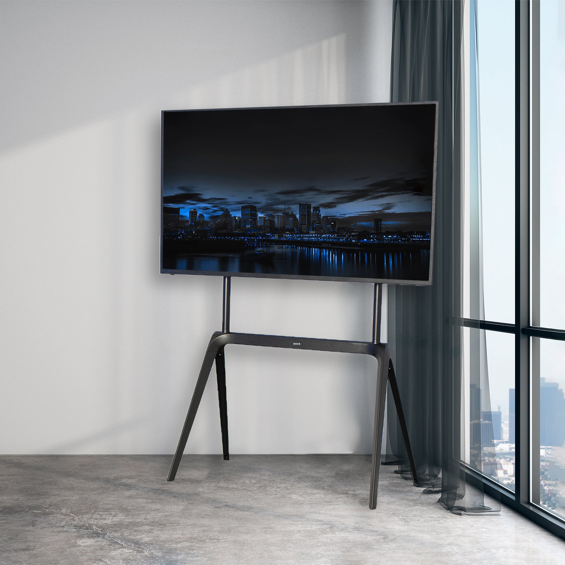 Steel Easel Studio TV Stand for 65” to 86” TVs - Image 7