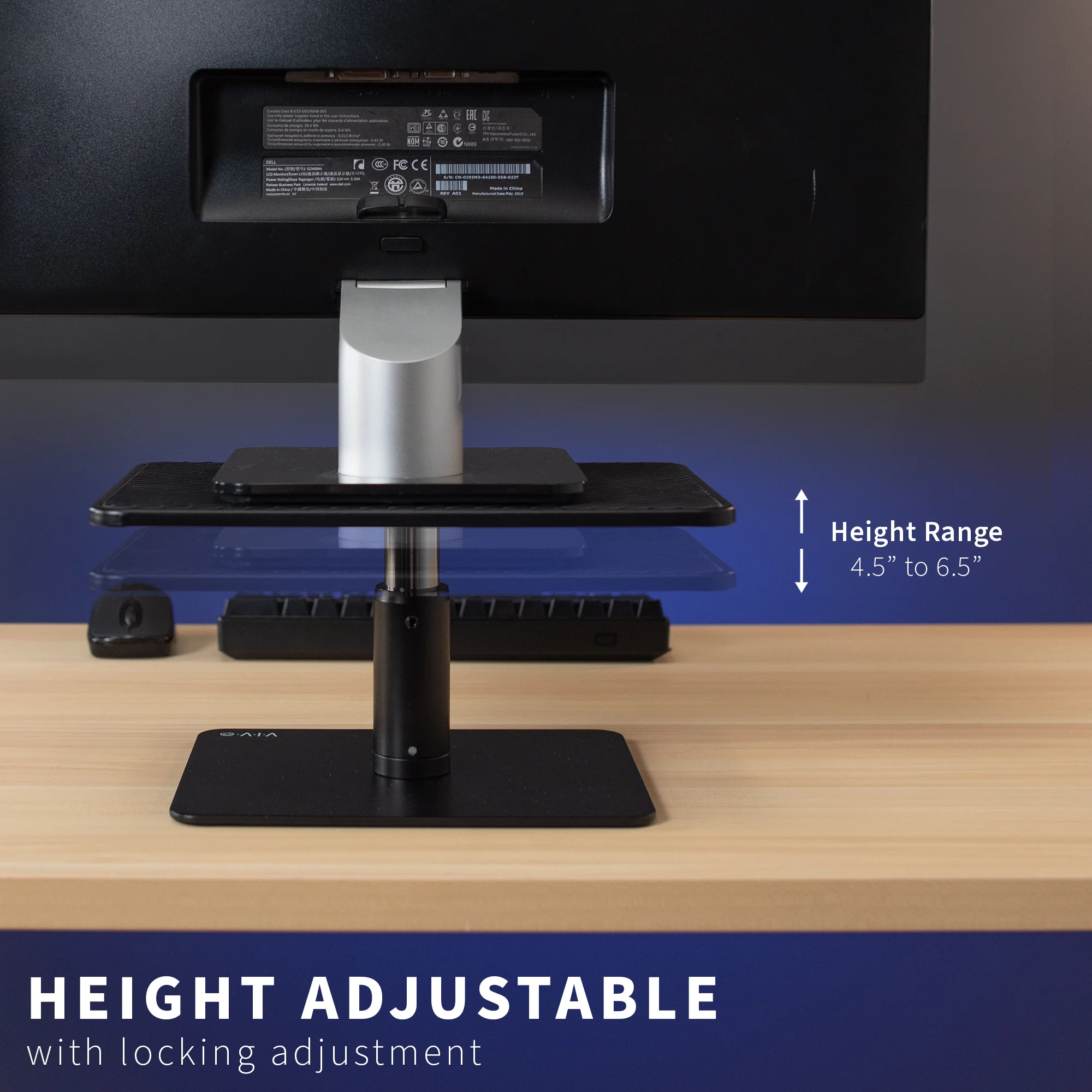 12" Aluminum Monitor Riser - Image 3