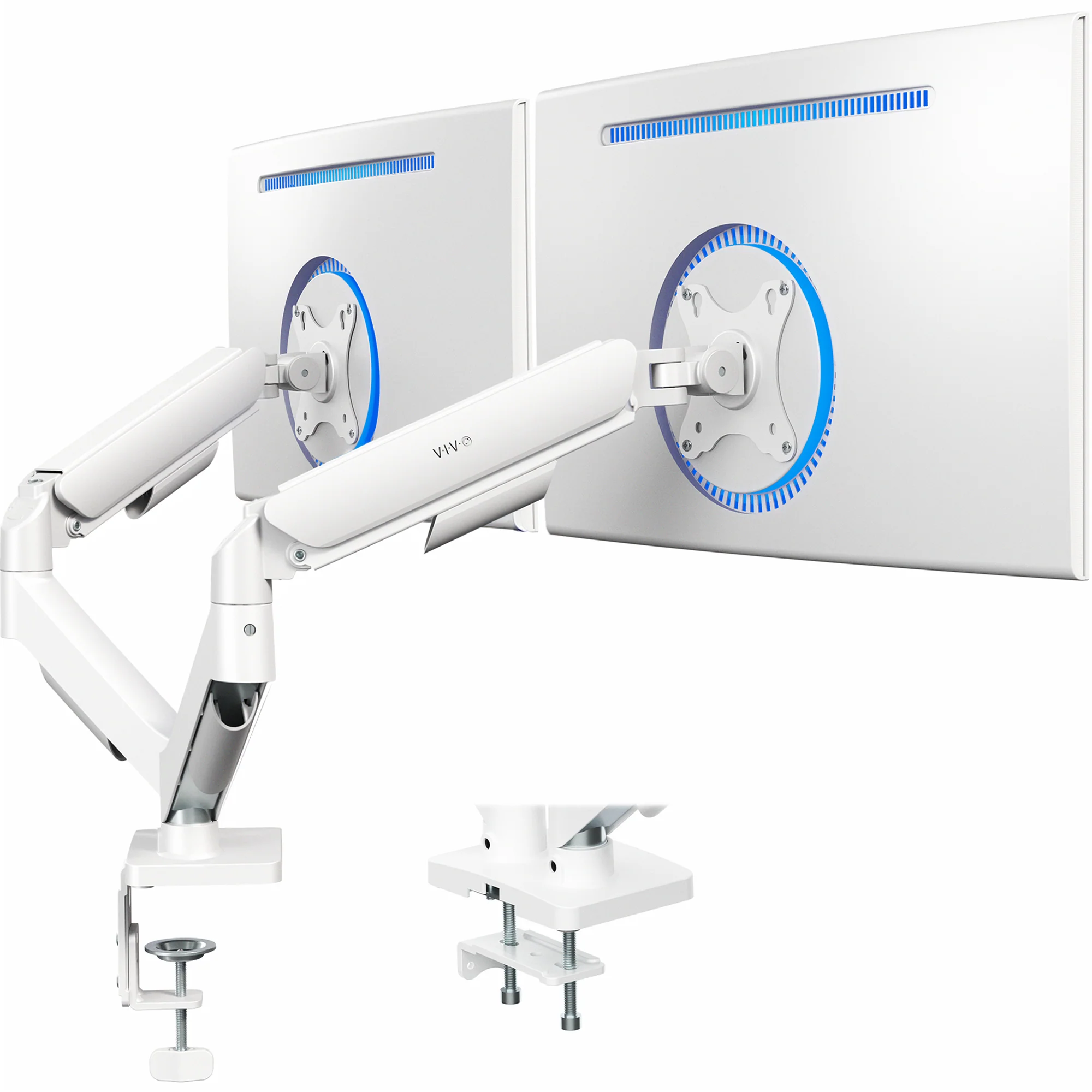 Mechanical Arm Dual 17" to 32" Monitor Desk Mount - Image 10
