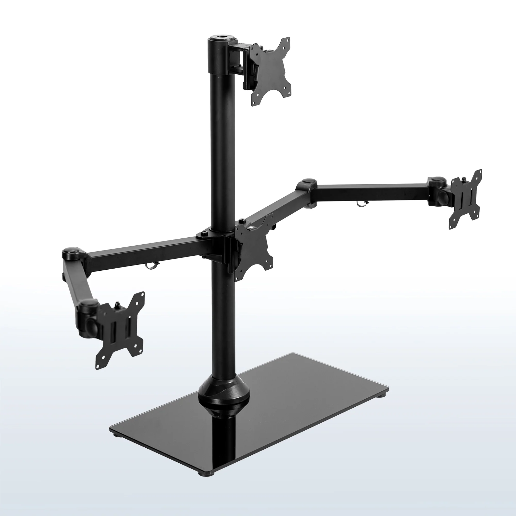 Quad 13” to 24" Monitor Desk Stand