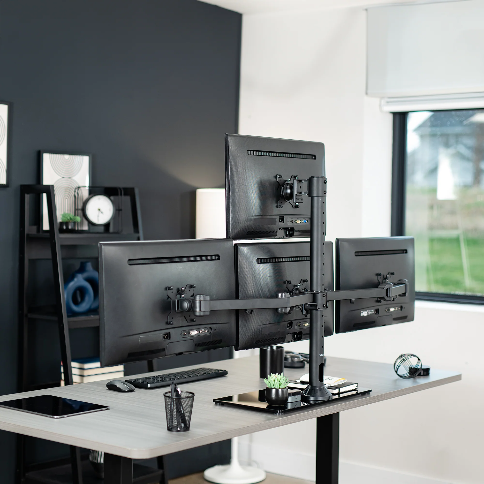 Quad 13” to 24" Monitor Desk Stand - Image 8
