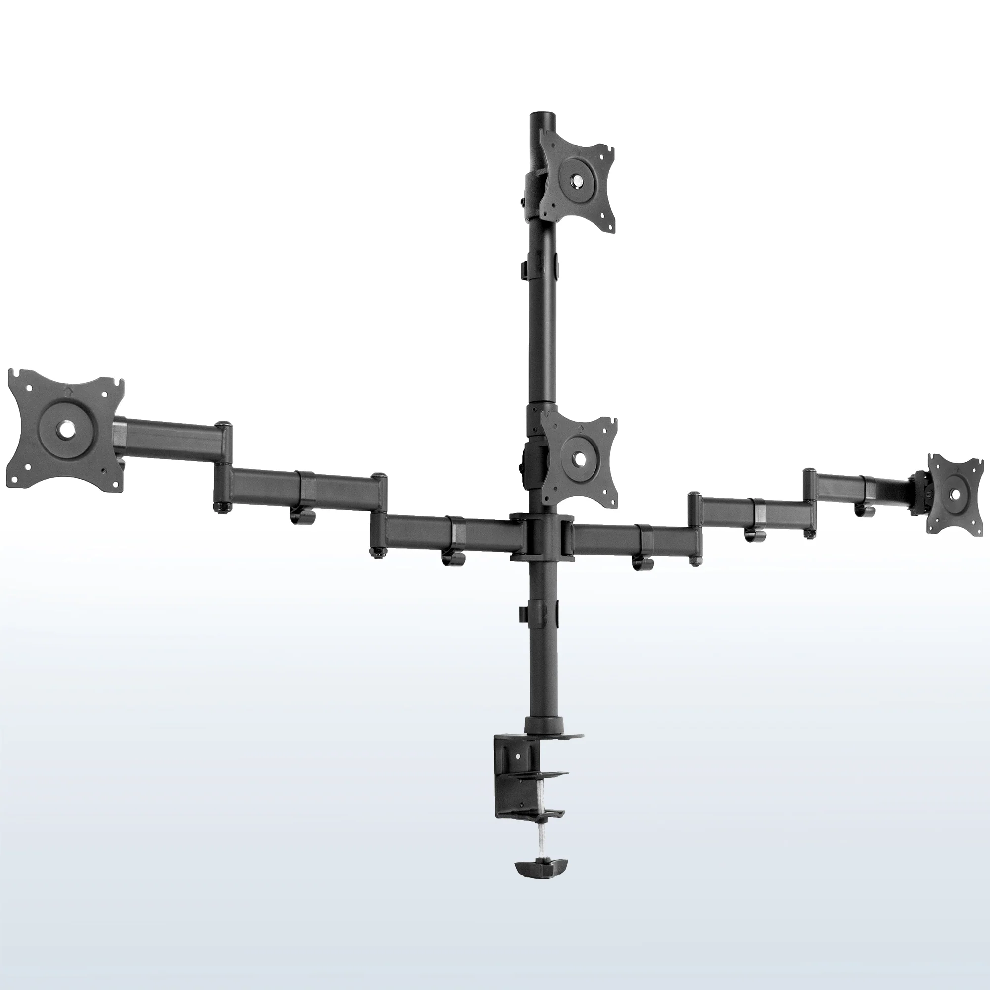 Quad 13” to 24" Monitor Desk Mount