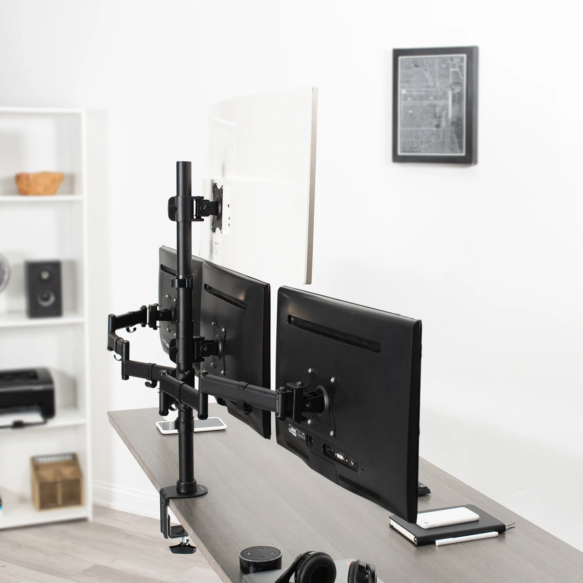 Quad 13” to 24" Monitor Desk Mount - Image 8