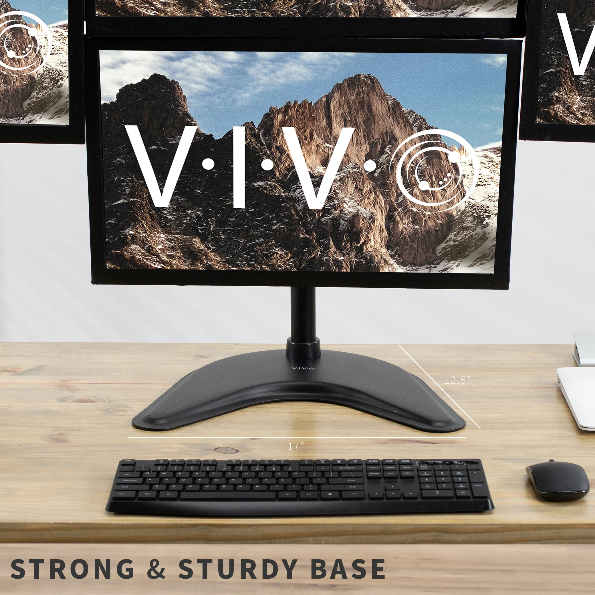 Quad Monitor Desk Stand - Image 4