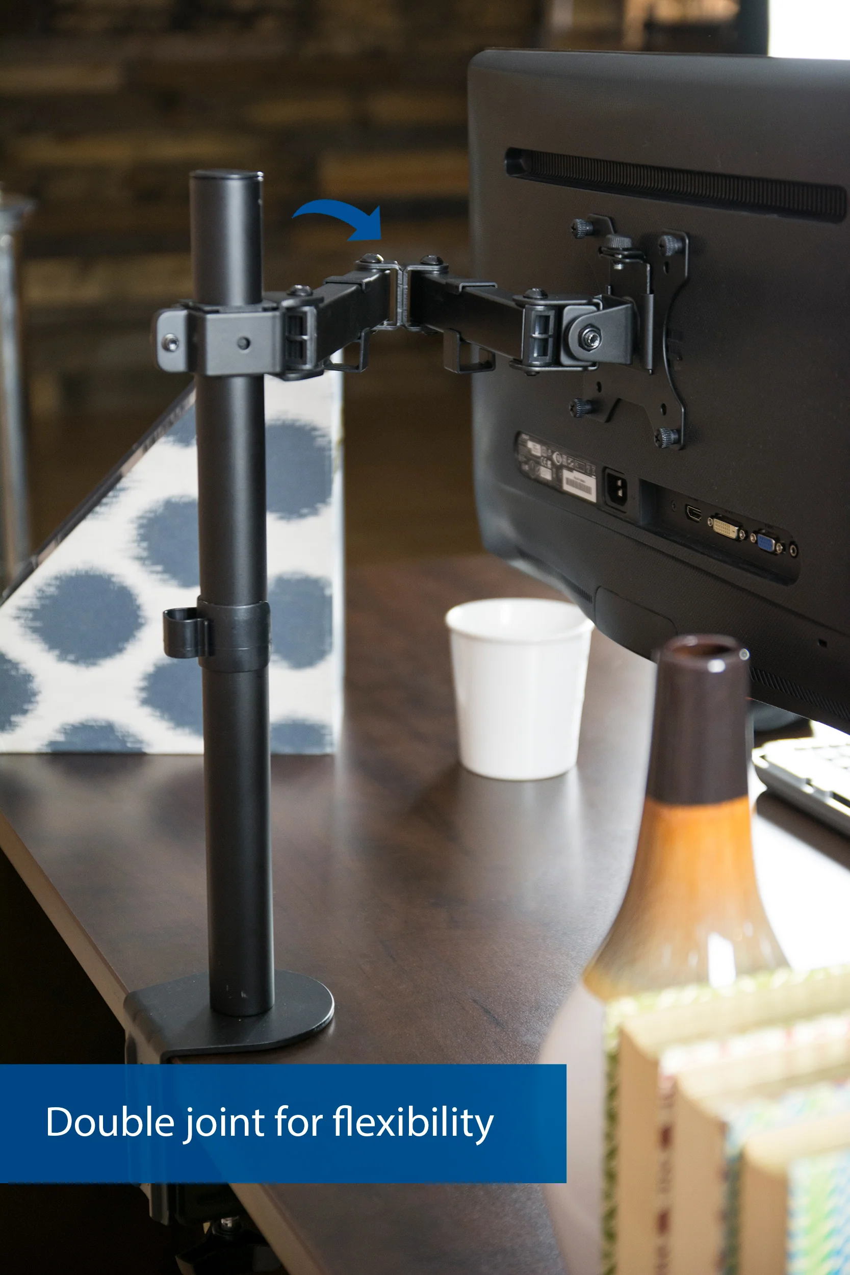 Single 13” to 32” Monitor Desk Mount - Image 7
