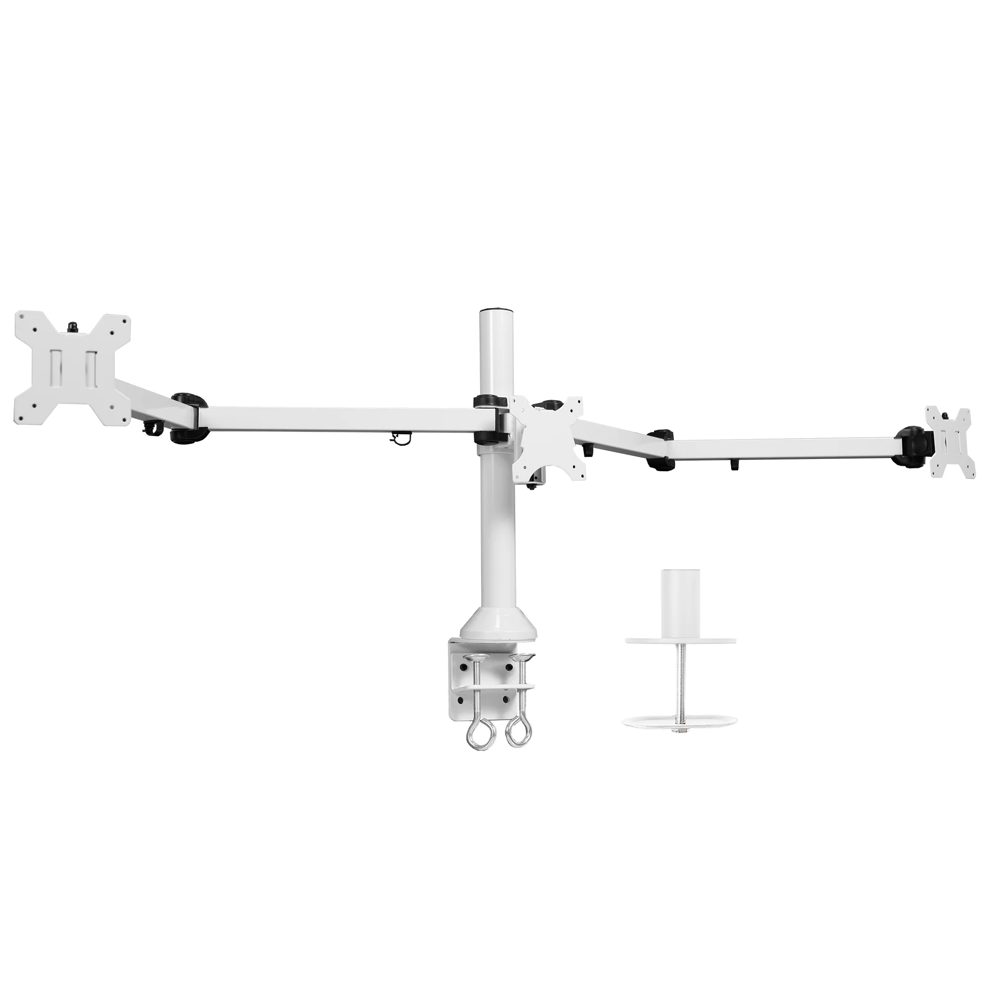 Triple 23" to 32" Monitor Desk Mount - Image 10