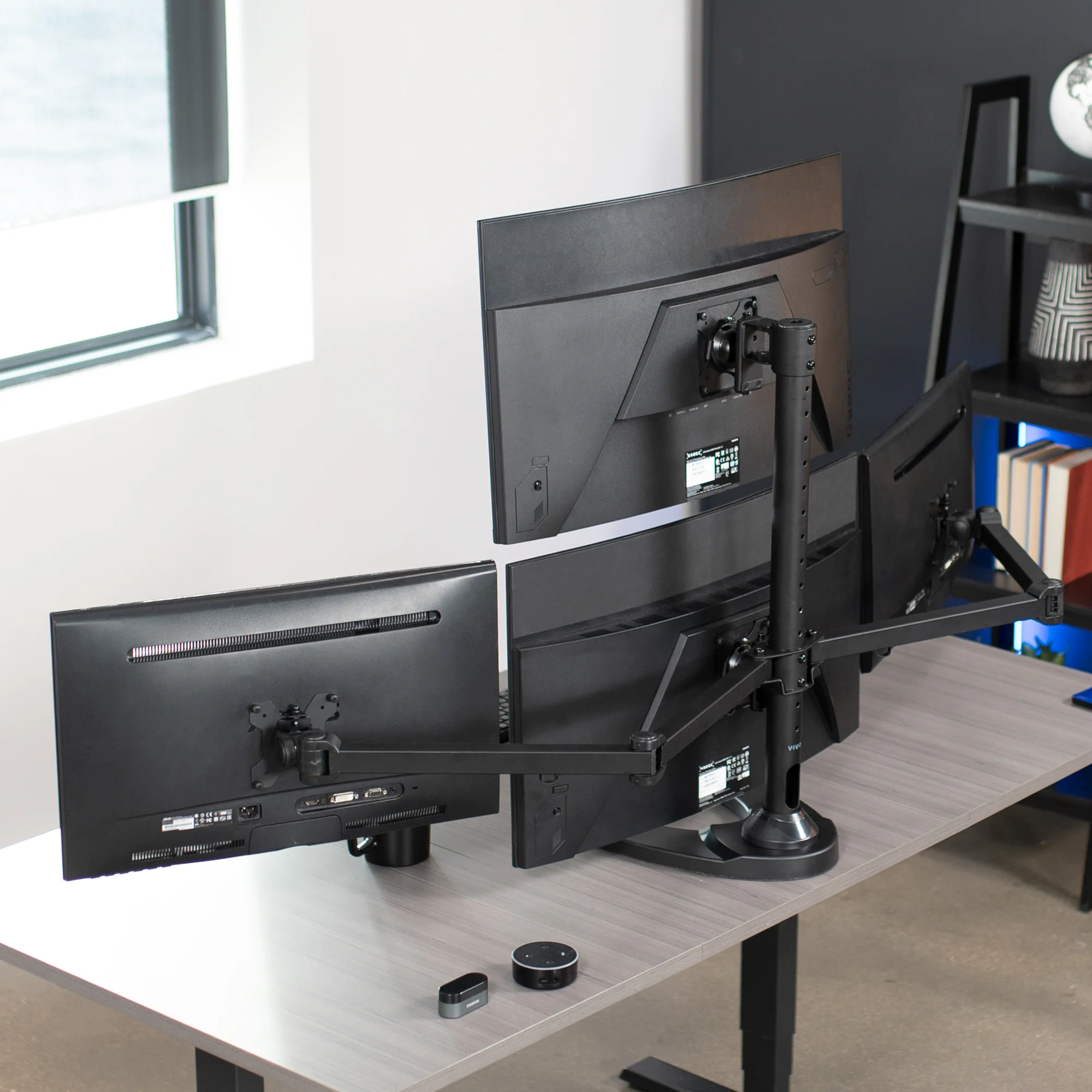 Quad 13” to 32” Monitor Desk Stand - Image 5