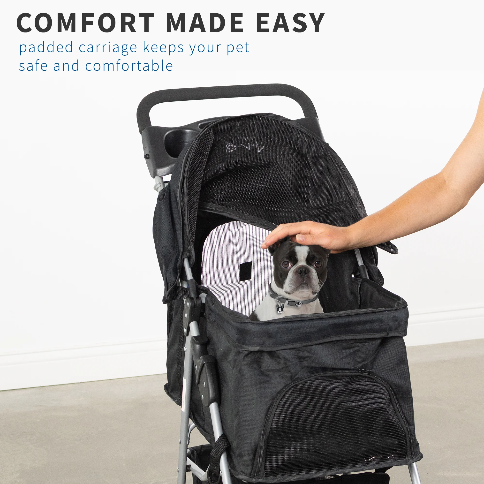 Four Wheel Pet Stroller - Image 5