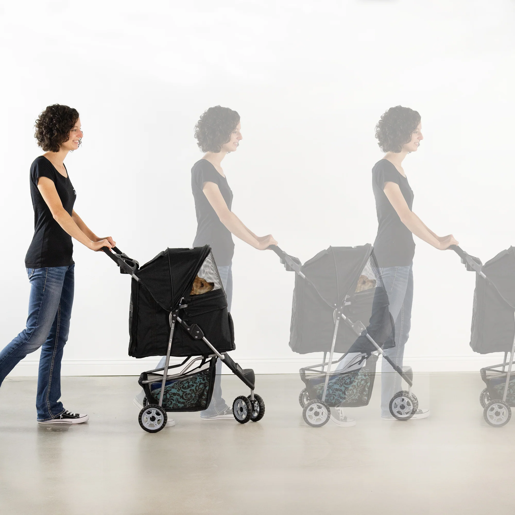 Three Wheel Pet Stroller - Image 5