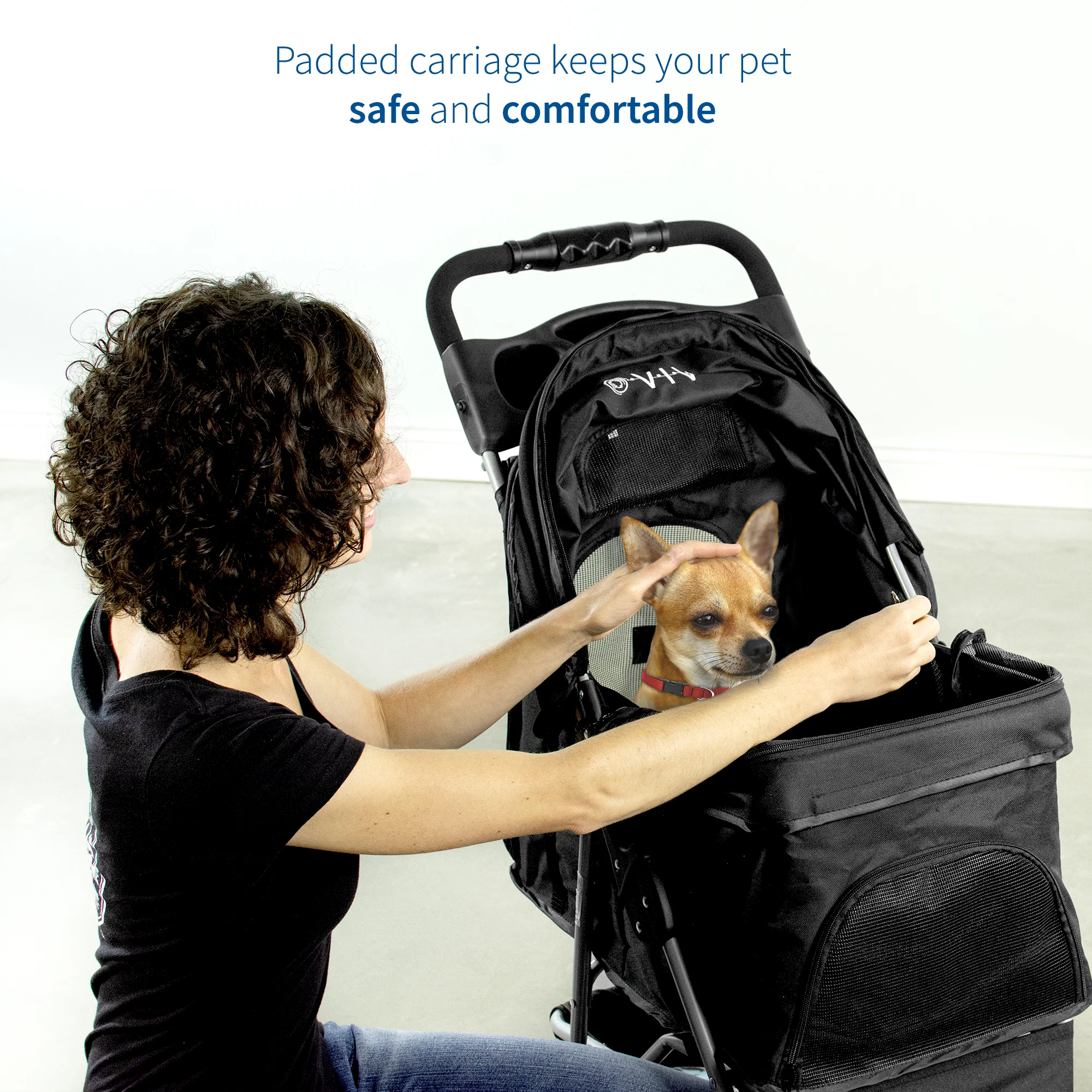 Three Wheel Pet Stroller - Image 6