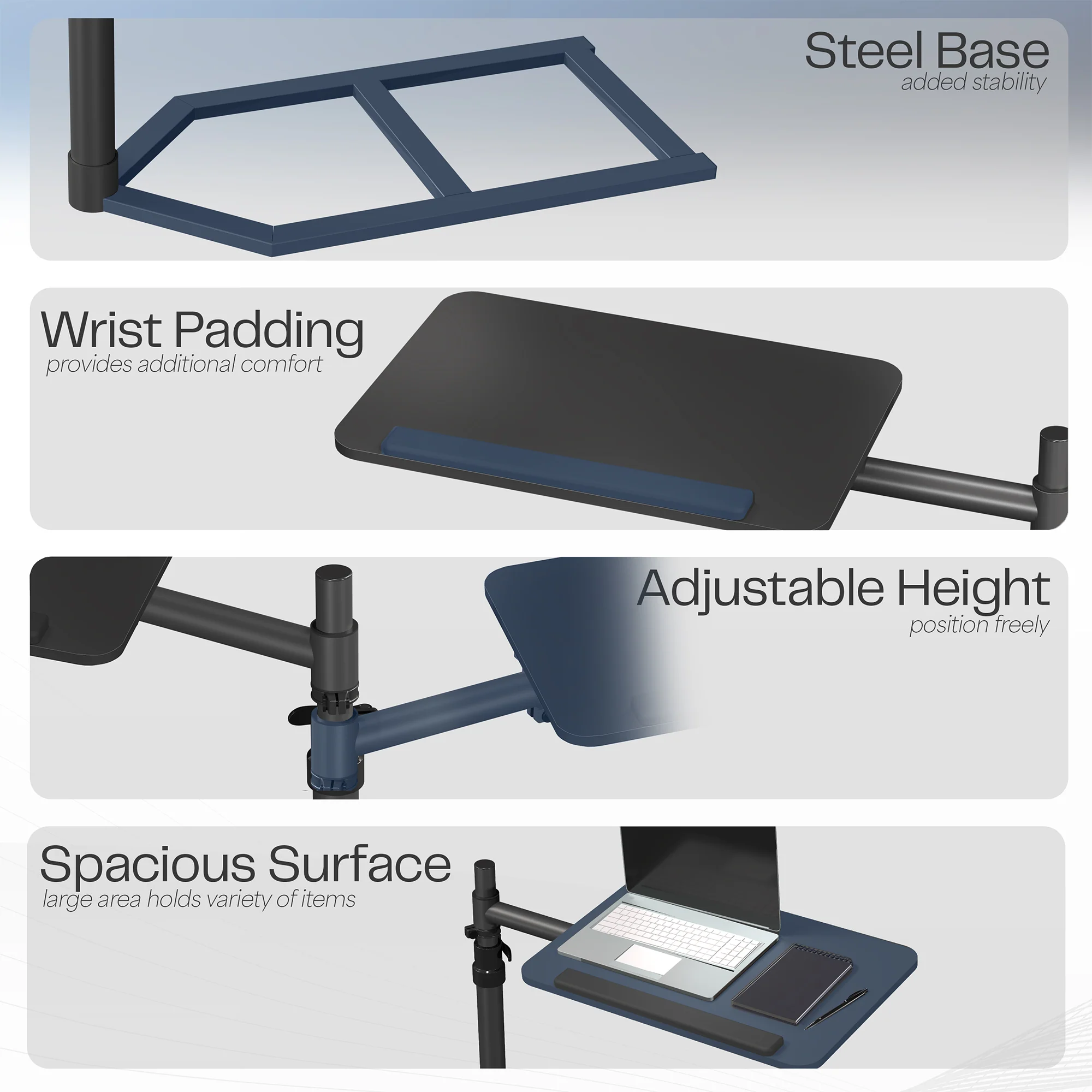 Sidekiix by VIVO Under Mattress Desk - Image 5
