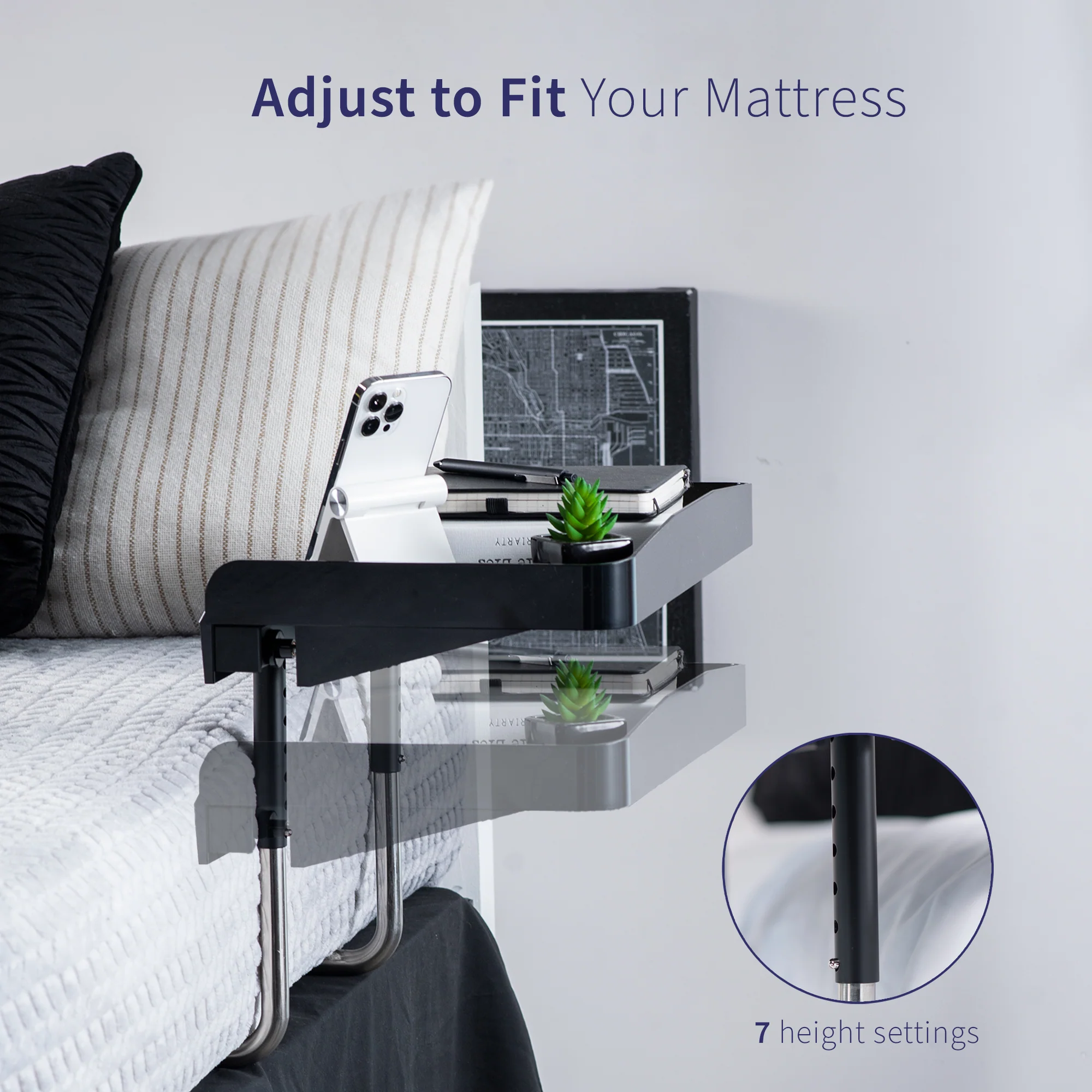 Sidekiix by VIVO Under Mattress Shelf - Image 8
