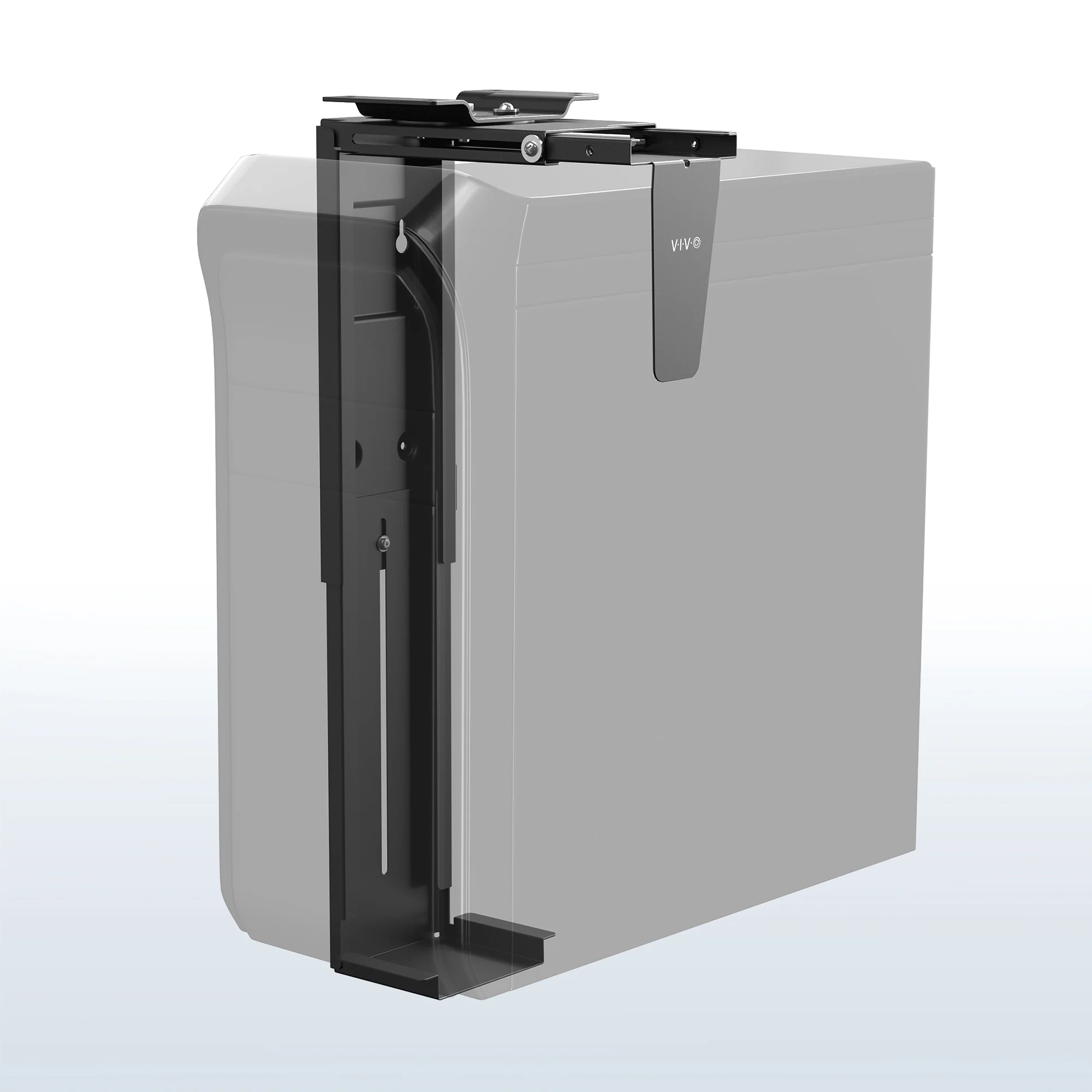 Under Desk and Wall Large PC Mount