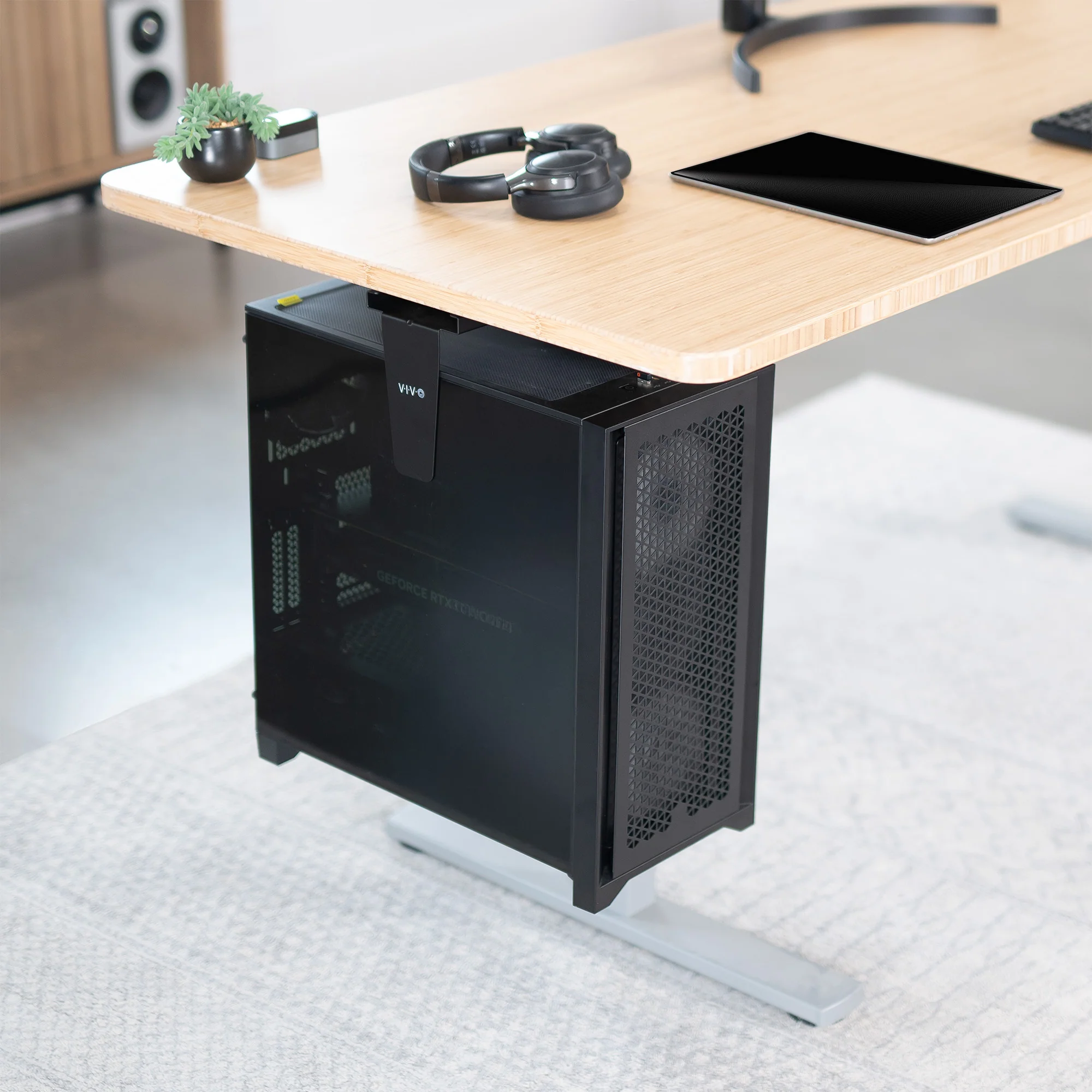 Under Desk and Wall Large PC Mount - Image 2